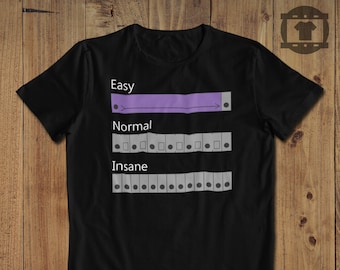 Easy Medium Insane Frames | Unisex T-shirt
