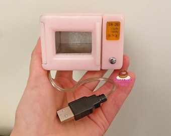 Miniature Cooking REAL USB Oven Pink : Bake mini cakes | Tiny Cooking Kitchen | Mini Baking