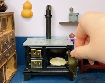 Miniature REAL Cooking Candle Stove for making tiny food
