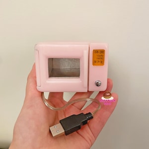 Miniature Cooking REAL USB Oven Pink : Bake mini cakes | Tiny Cooking Kitchen | Mini Baking