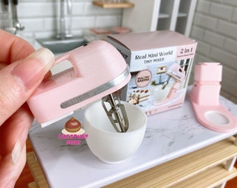 REAL Working Miniature 2in1 Hand & Stand Mixer | Tiny Baking