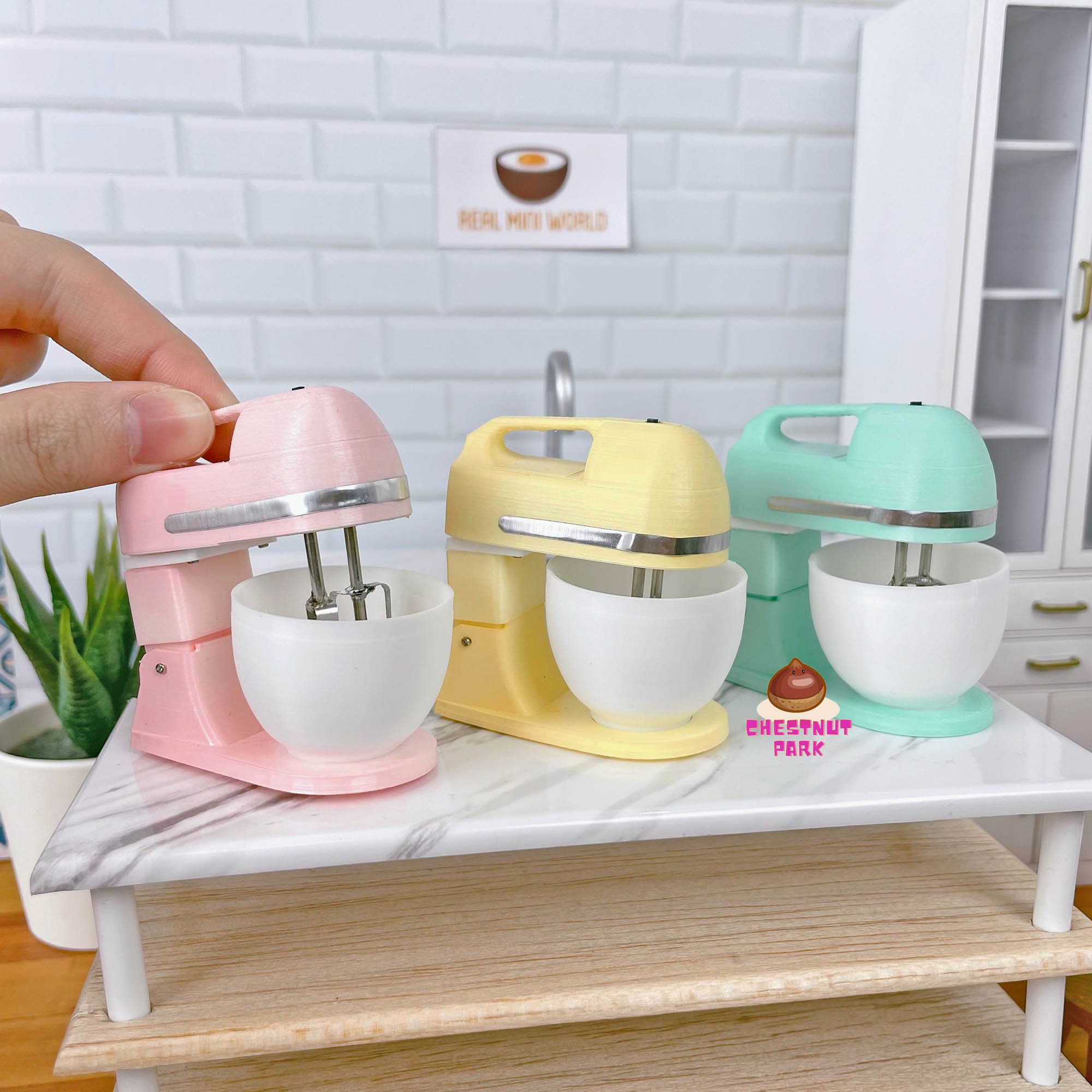 OUTAD Automatic Design Mini Hand Held Electric Mixer Small Hand