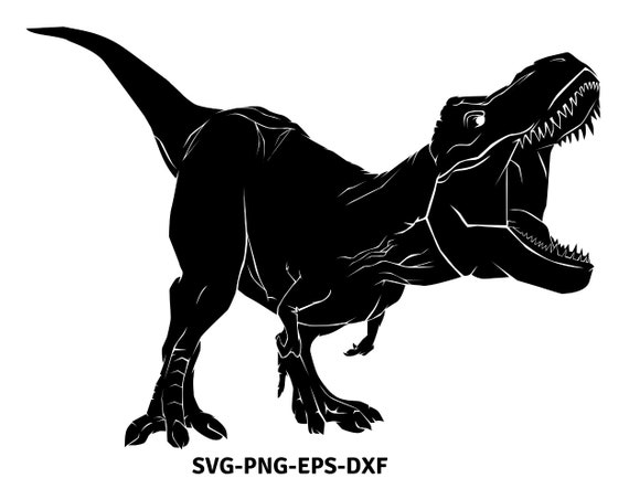 Dino Roar significa que te amo - Dinosaur Digital Download / SVG Cricut,  Silhouette / Svg, Pdf, Png, Eps, Ai files