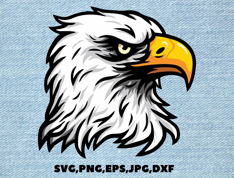 Download Eagle Head svg Best Eagle svg Mascot Logo American | Etsy