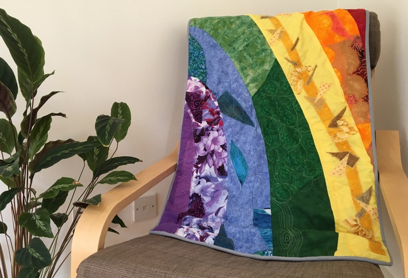 Rainbow Wall HangingSmall Quilt