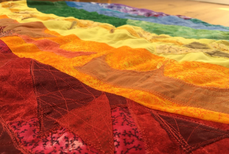 Rainbow Wall HangingSmall Quilt