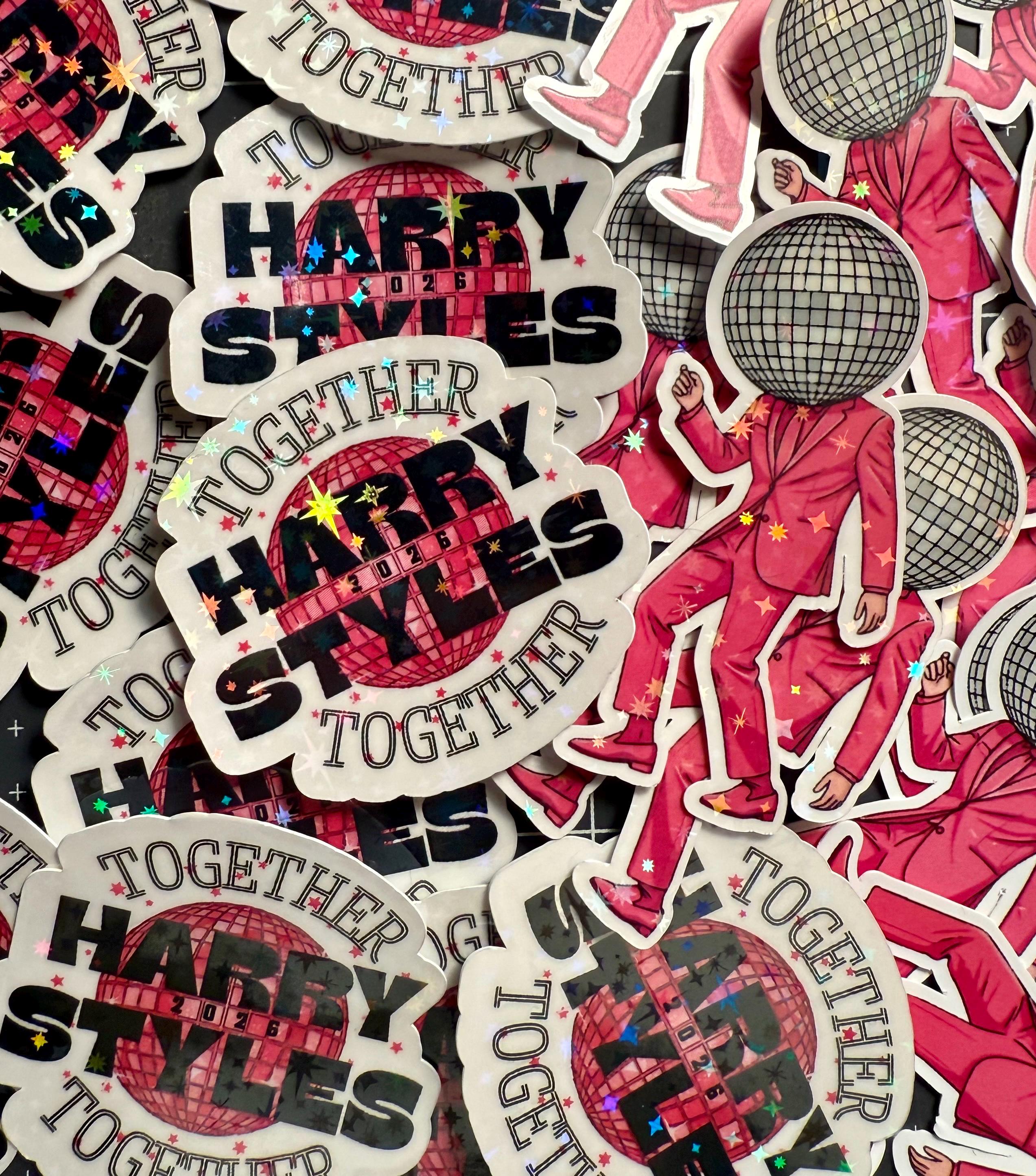 Harry Inspired New Album Sticker Set of 2 | Together, Together