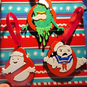 Ghostbusters Christmas Ornaments