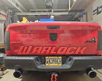 Ram 1500 Warlock Tailgate Badge