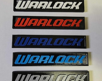 Ram 1500 Warlock badge