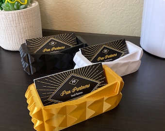 Business Card Holder, Business Card Display, 3D Printed