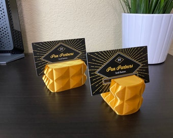 Business Card Holder, Business Card Display, Company Card Holder, Photo holder, Photo Display for Desk, 3D Printed