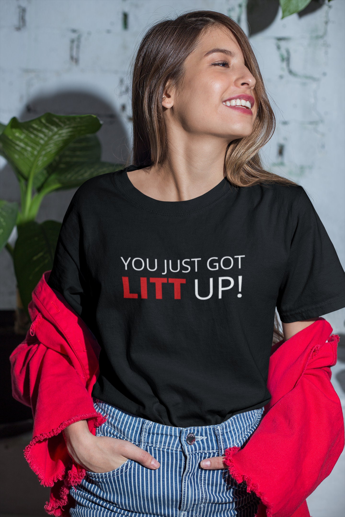 You Just Got Litt Up Shirt Litt Up Sweatshirt Louis Litt Harvey Specter  Suits Funny Shirt Novelty Gift Suits TV Show Inspired - Trendingnowe
