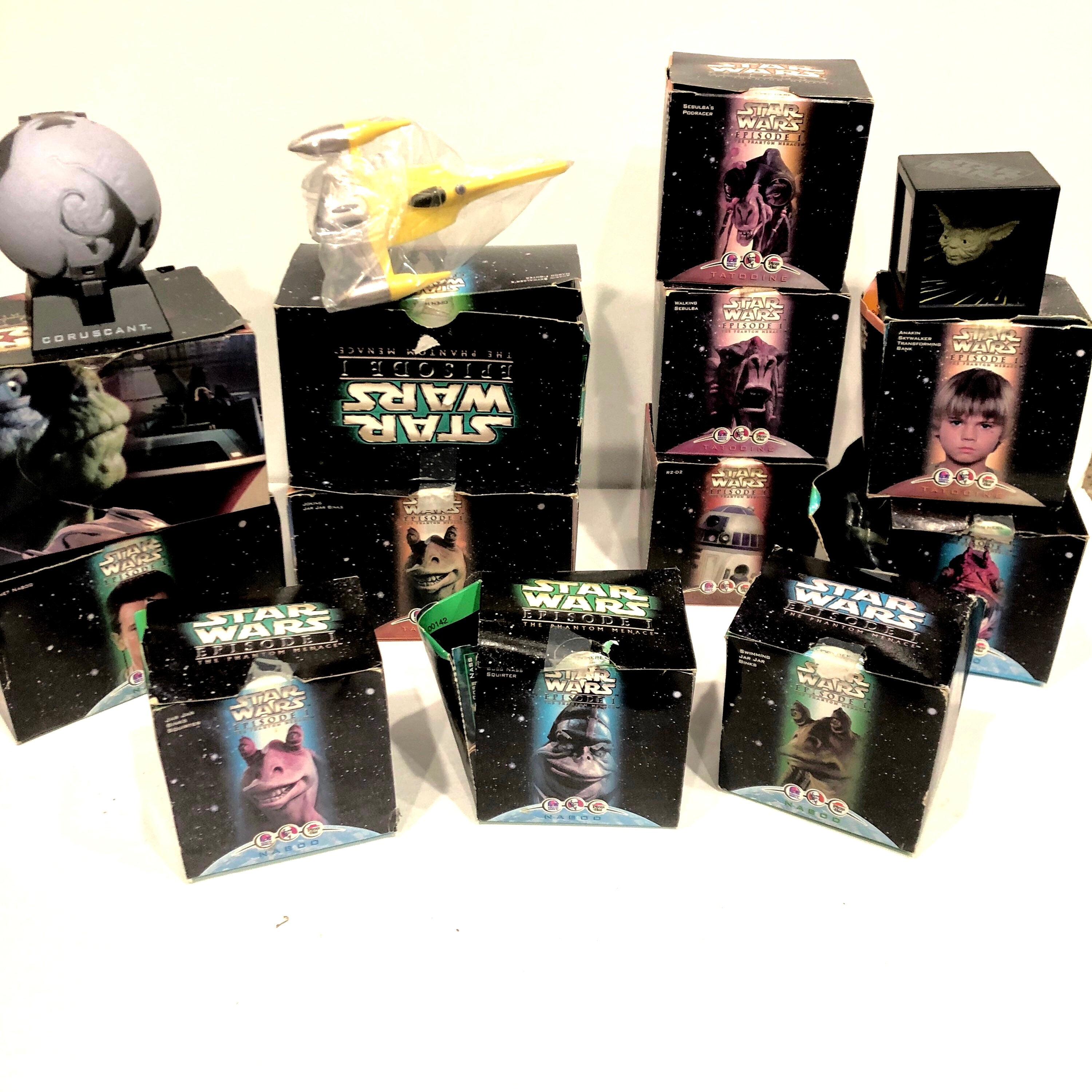 Phantom Menace Star Wars Episode Toys 1990s Star Wars Taco