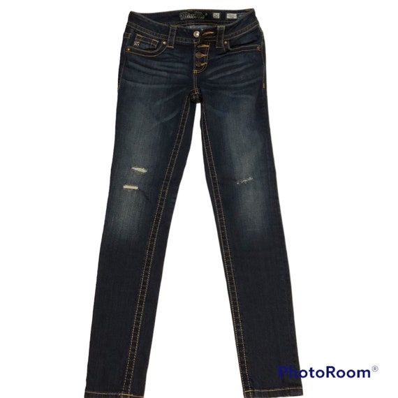 Size 25 Womens Miss Me Skinny Fit Straight Jeans - Etsy
