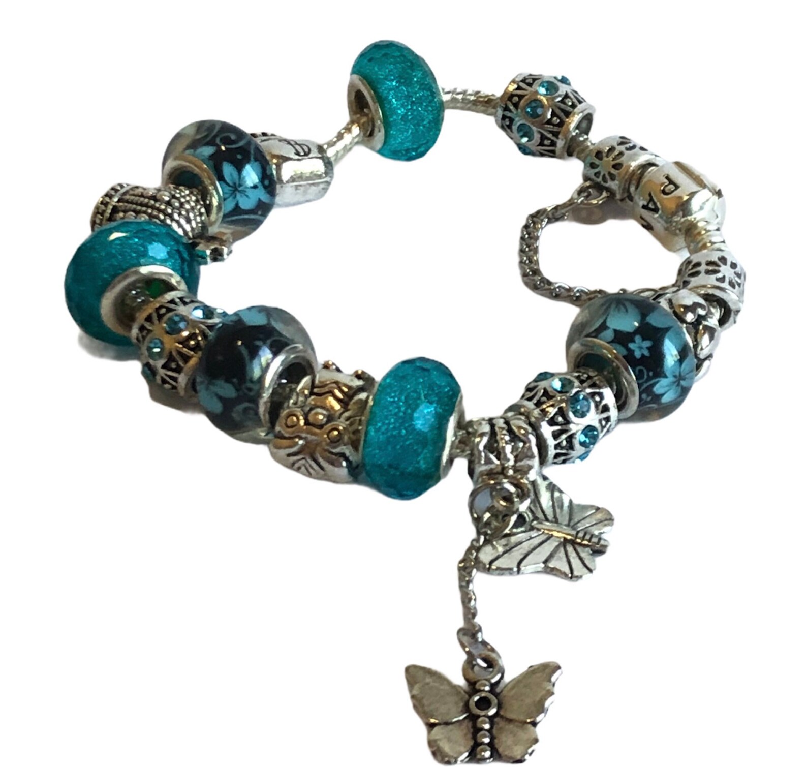 Charm Bracelet Trendy Beaded Bracelet Kids Designer Style Etsy