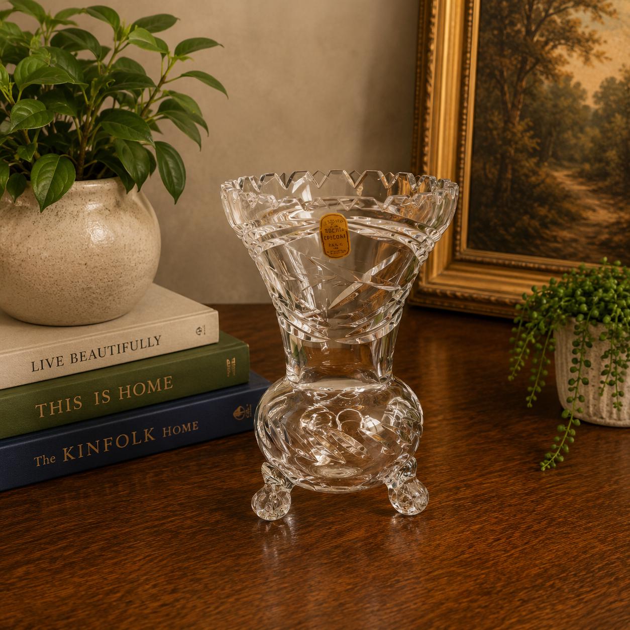 W.GERMANY 220 44 花瓶 Mid Century German Glass Vase - Etsy