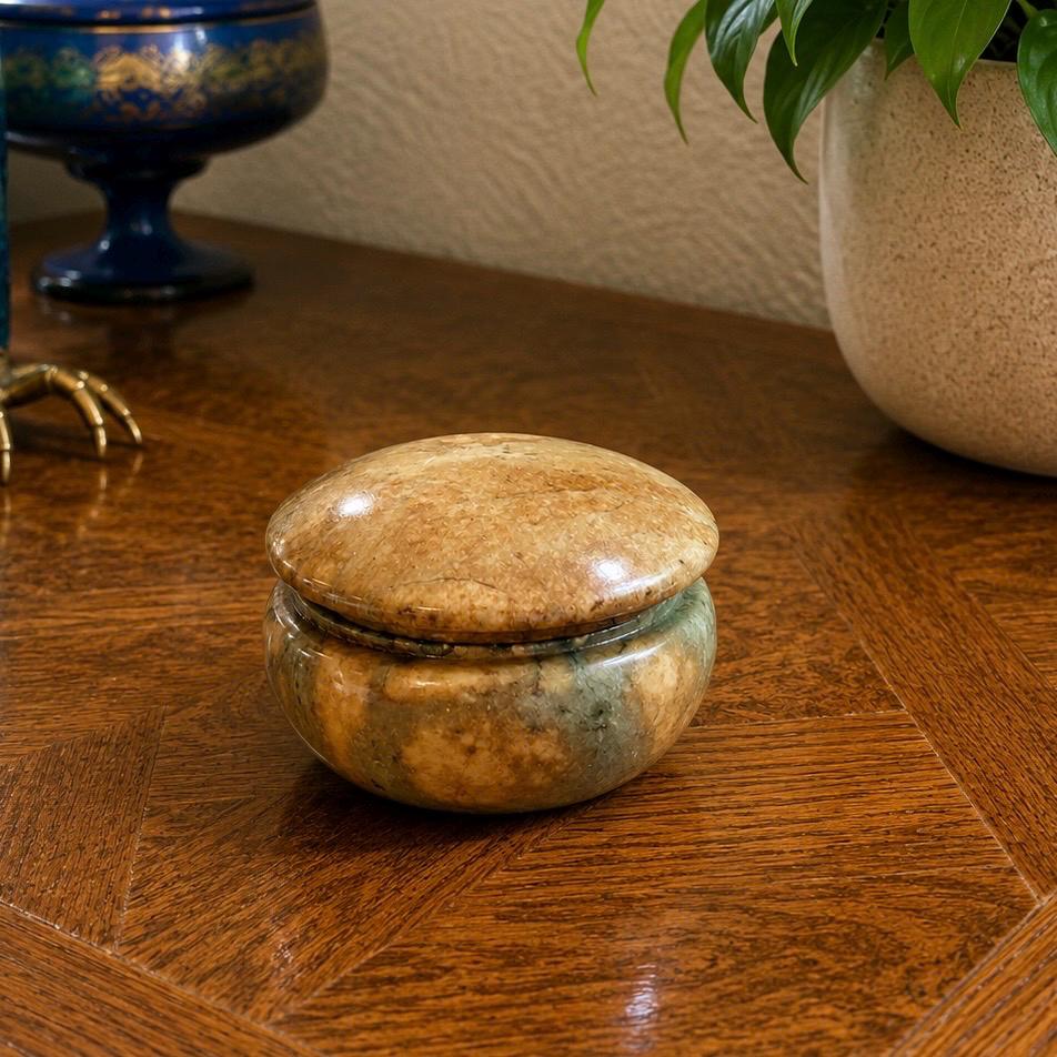 Genuine Alabaster Box - Etsy