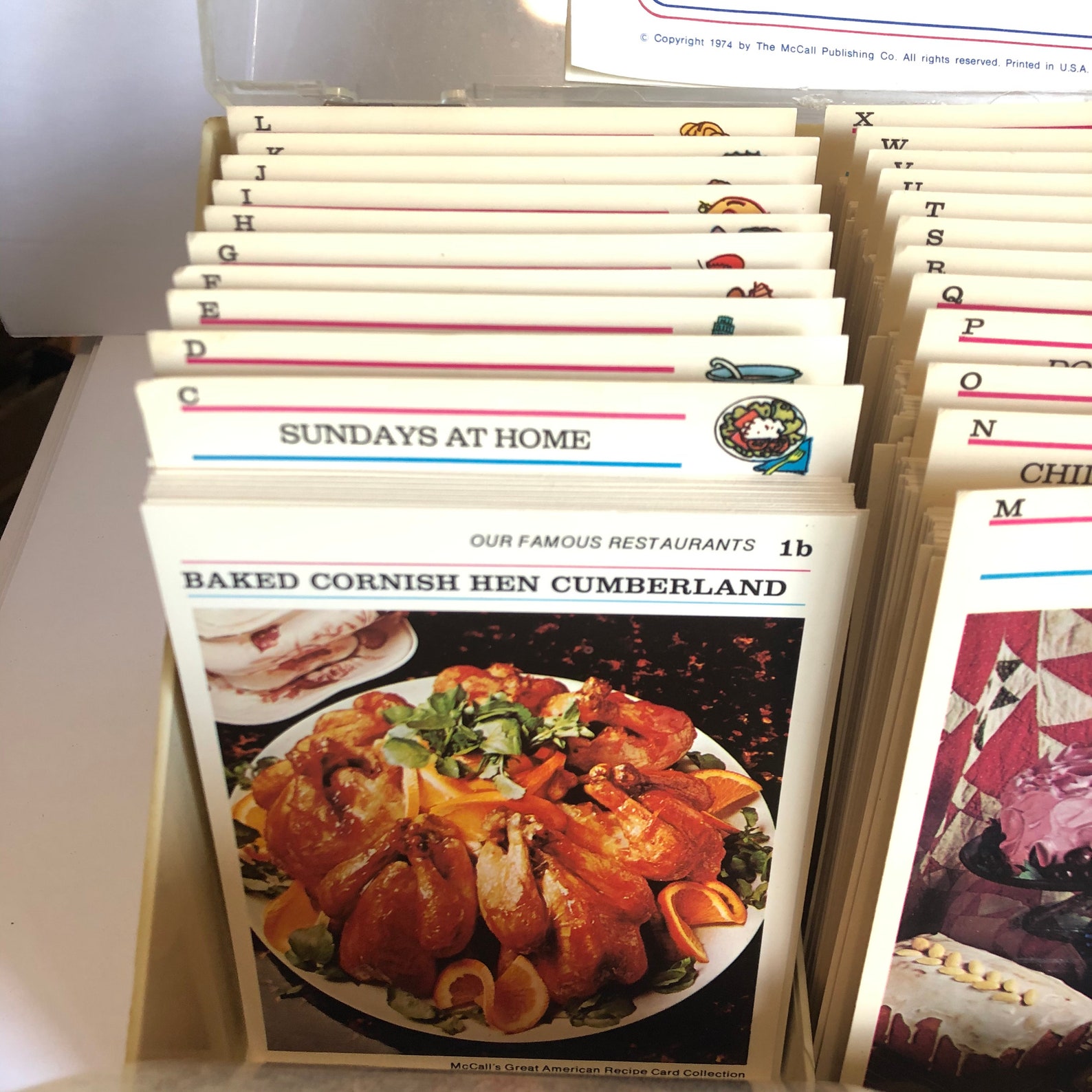Mccalls Great American Recipe Cards Find Vegetarian Recipes