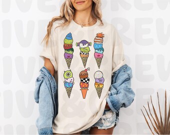 Coni gelato personaggio PNG