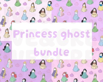 Principessa Fantasmino di Halloween senza cuciture
