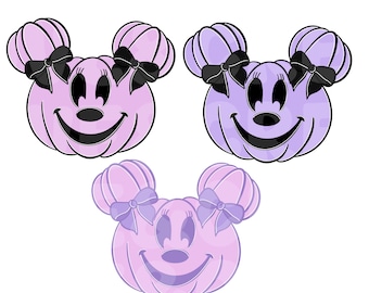 Gruppo di 3 topi zucca PNG