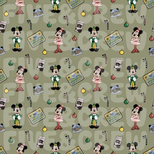 Mouse Elf Mashup Seamless