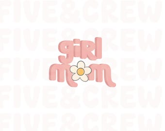 Girl Mom PNG