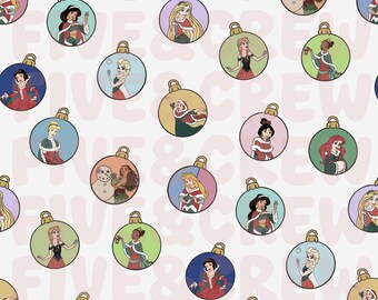 Principessa di Natale senza cuciture
