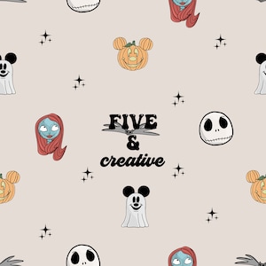 Nightmare + Mouse Seamless Design