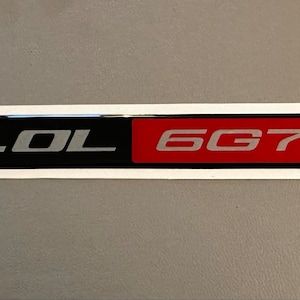 Mitsubishi 3000GT 3.0 L 6G72 Domed Resin Badge