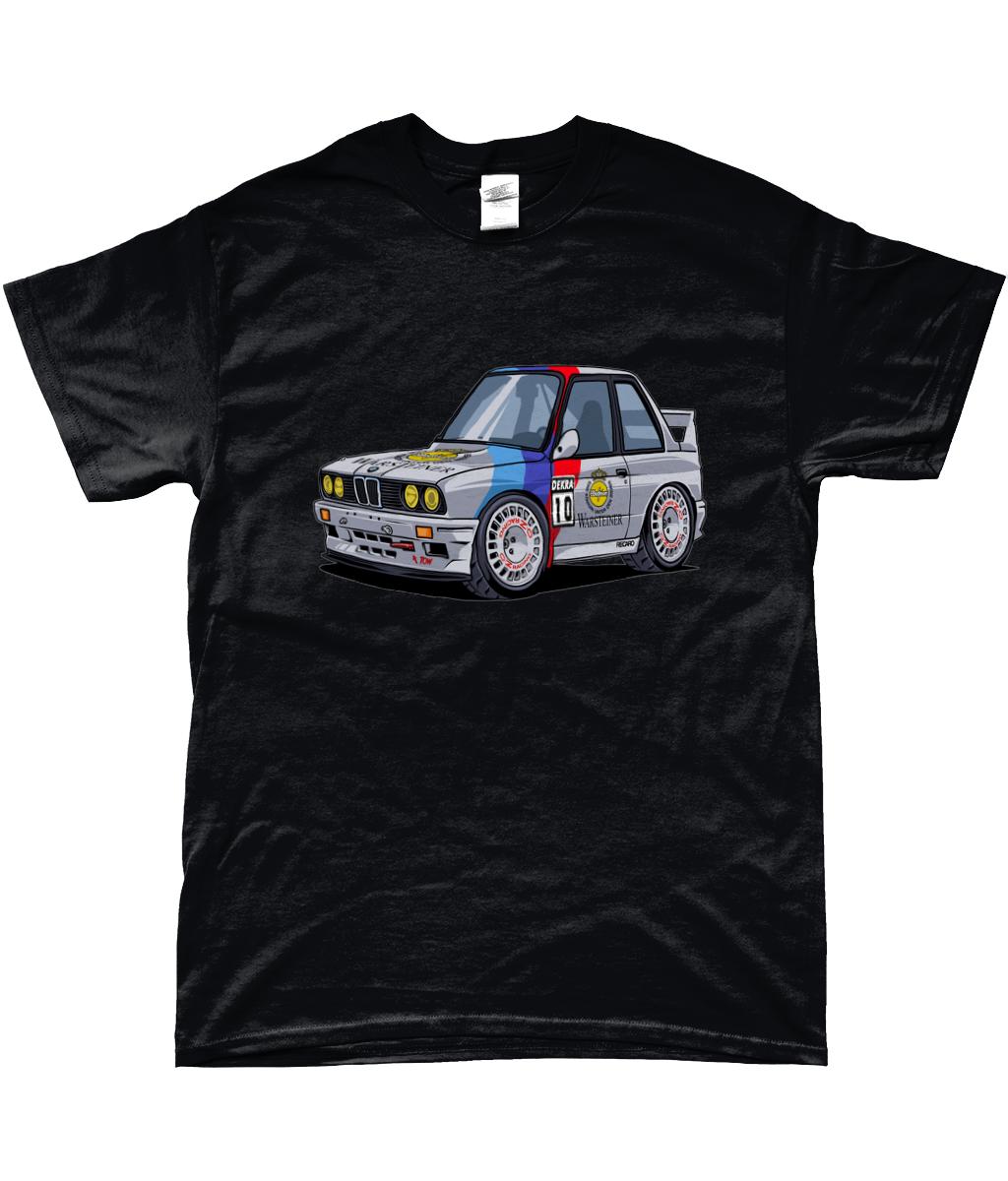 BMW E30 M3 Rally Car Cartoon T-shirt - Etsy