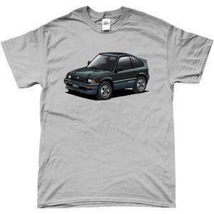 Honda CRX Cartoon Style T- Shirt