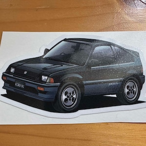 CRX Cartoon Style Sticker