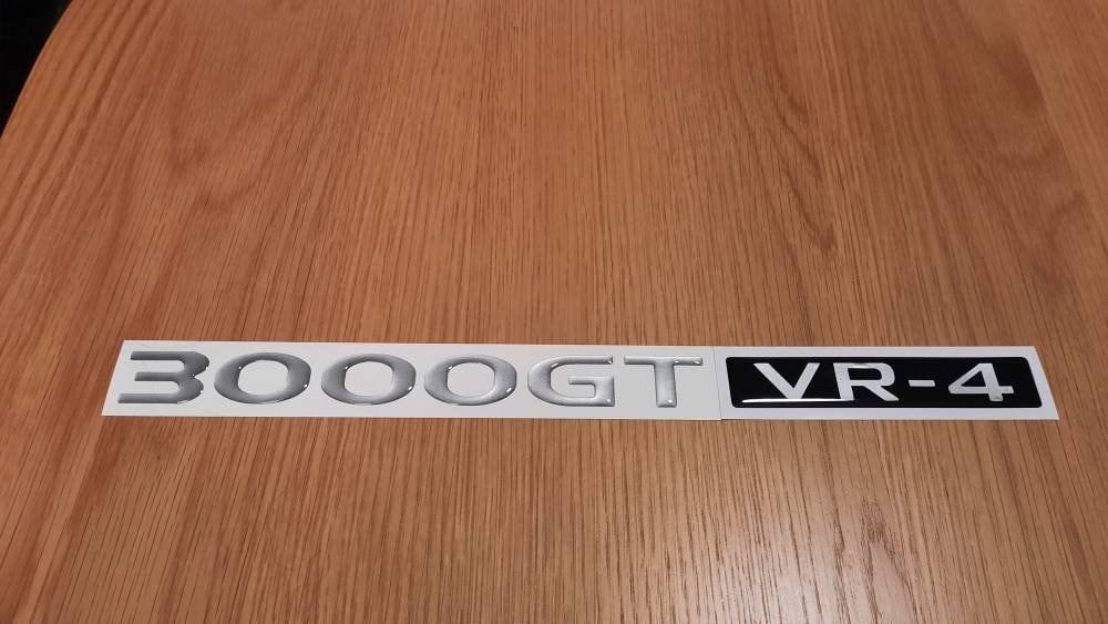 Mitsubishi 3000GT VR4 Domed Sticker - Etsy Mitsubishi 3000GT VR4 Domed Sticker - Etsy