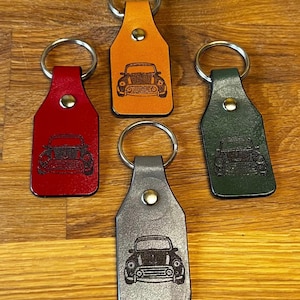 Classic Mini Picture Key Ring