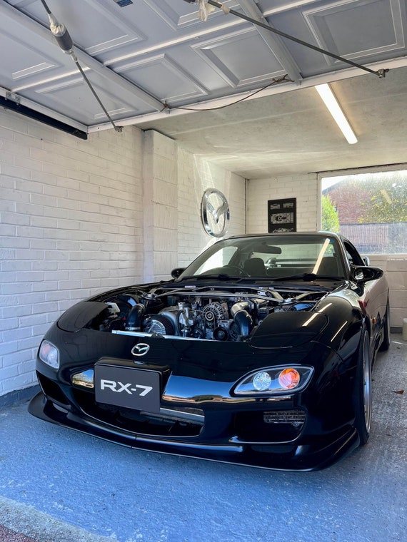 JDM Style Mazda RX7 Show Plate. Number Plate - Etsy