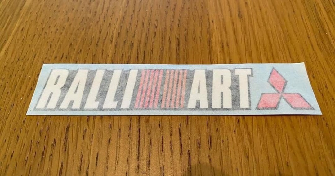 Ralliart Sticker. Brand New - Etsy