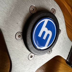 Retro Mazda M Steering Wheel Horn Button