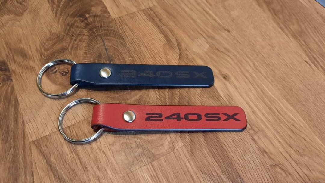 Nissan 240SX Leather Key Ring Key Fob - Etsy
