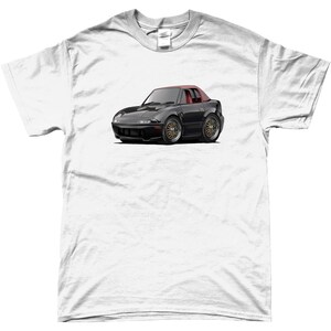Mazda MX5 Cartoon Style T-Shirt