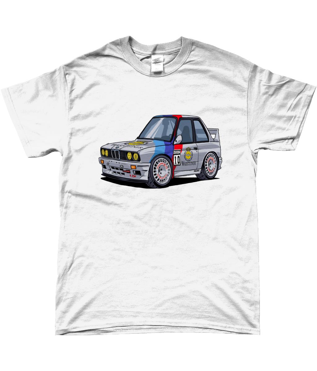 BMW E30 M3 Rally Car Cartoon T-shirt - Etsy