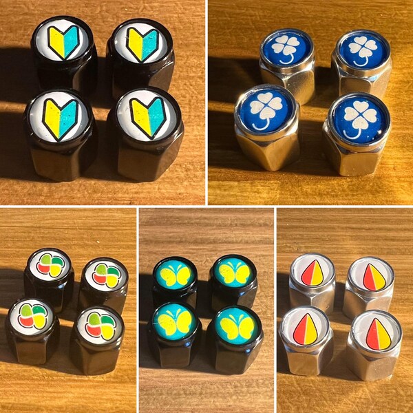 Japanese Valve Caps Etsy