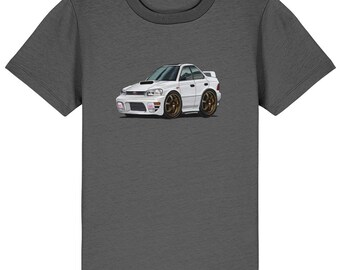 Kids T Shirt, Impreza Car Design