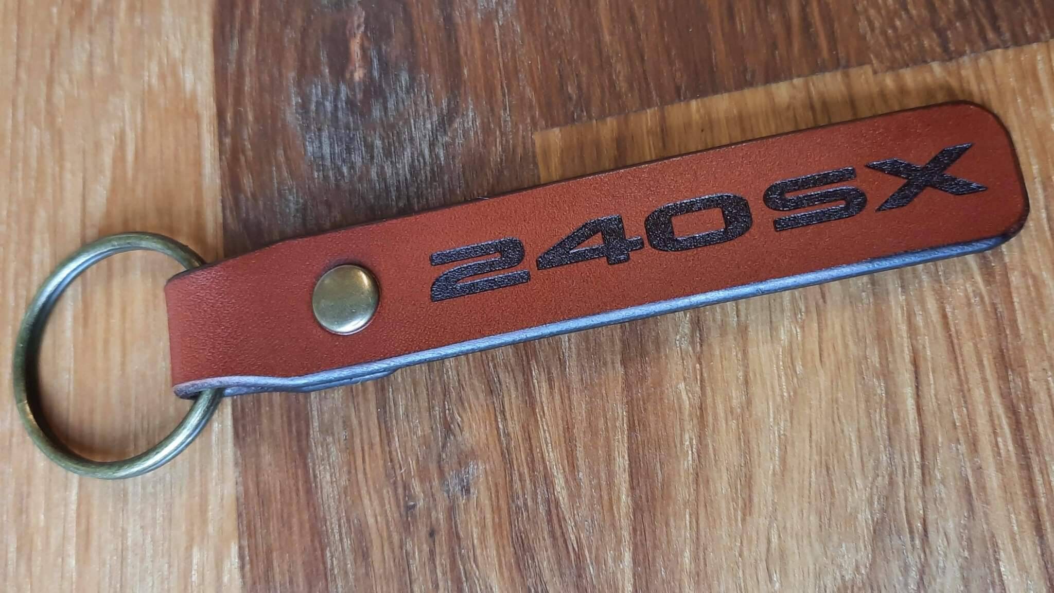 Nissan 240SX Leather Key Ring Key Fob - Etsy