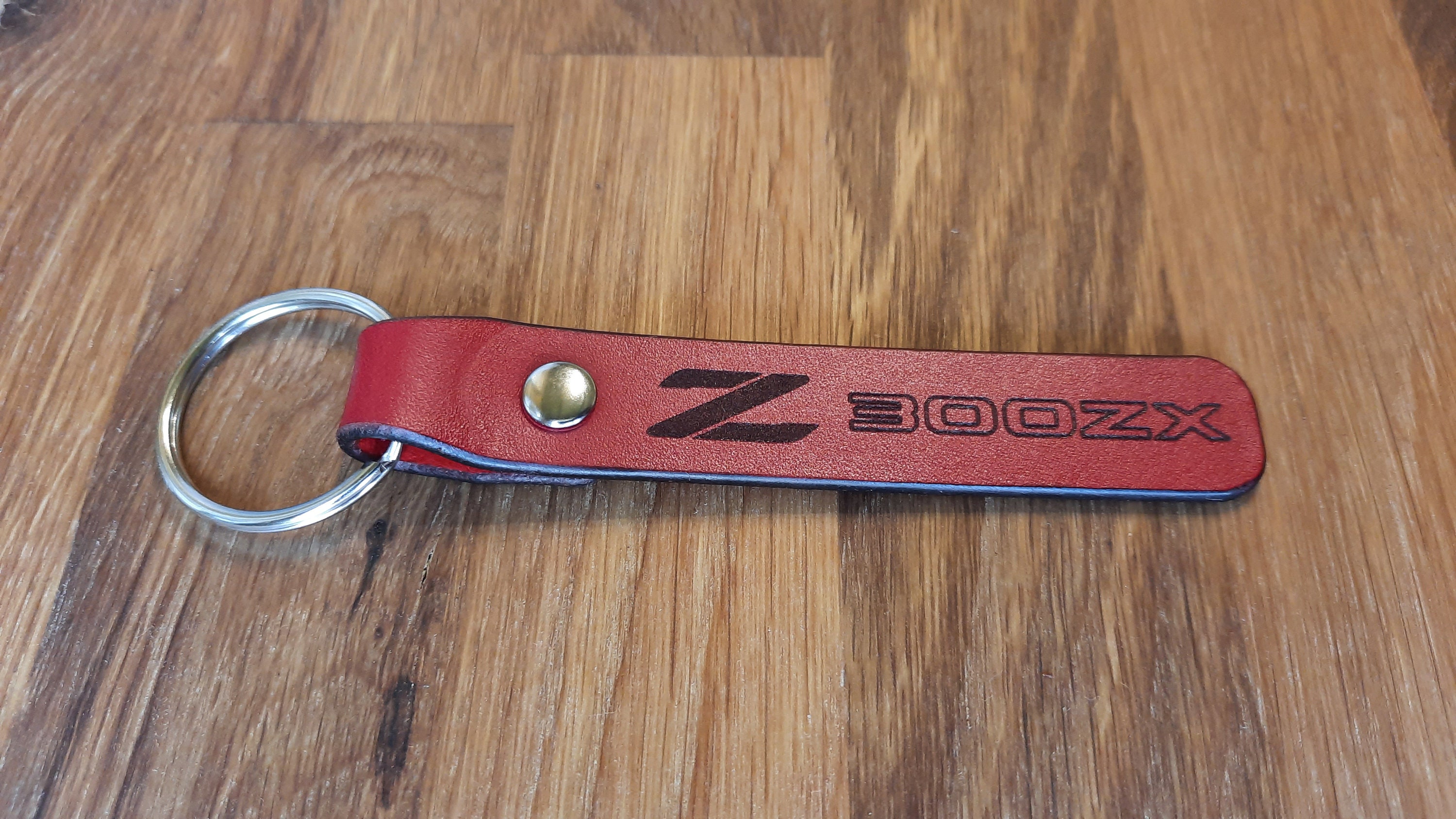 300ZX Leather Key Ring Key Fob - Etsy
