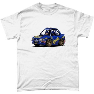 Subaru Impreza 555 Cartoon T-Shirt