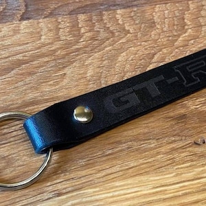 GT-R leather key ring key fob GTR