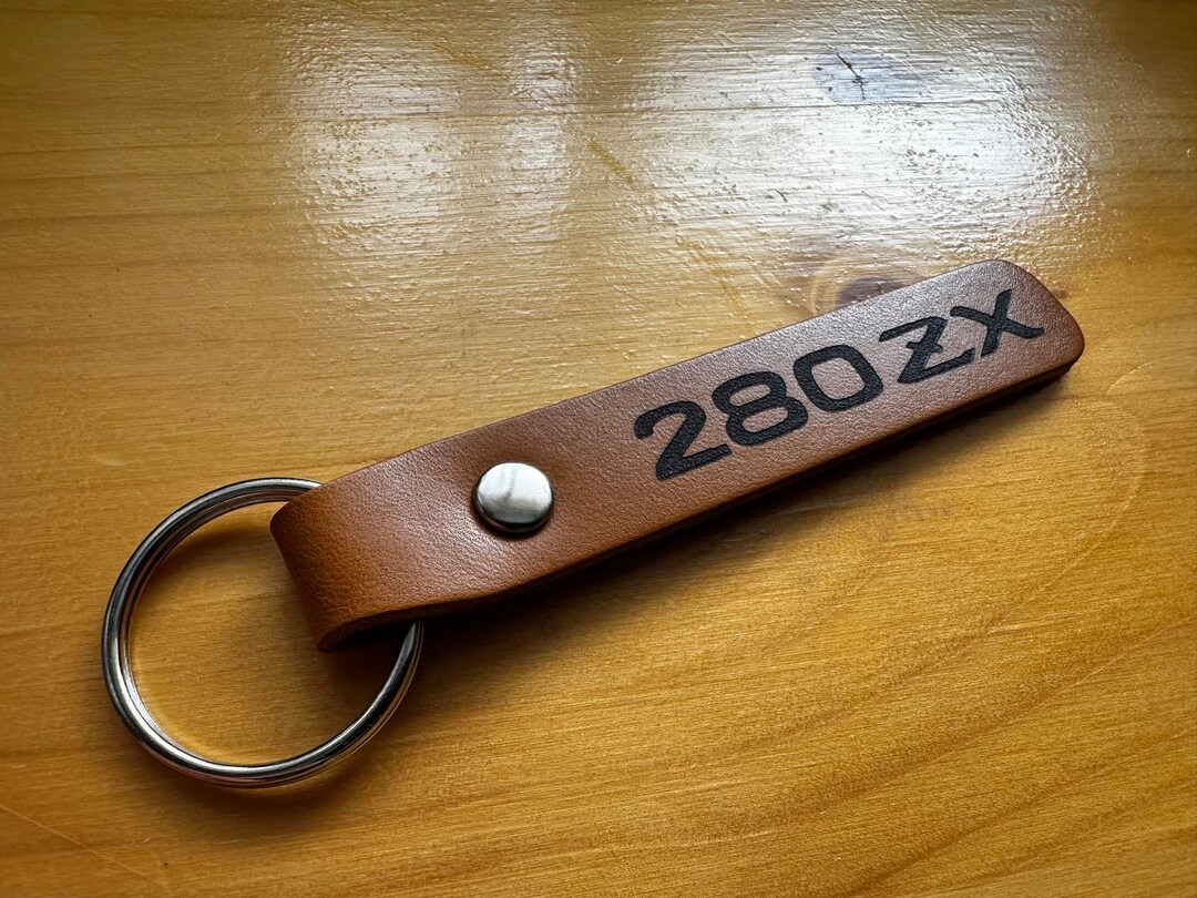 280ZX Leather Key Ring Key Fob - Etsy