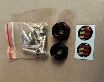 Ralliart Style Number Plate Bolt Kit.